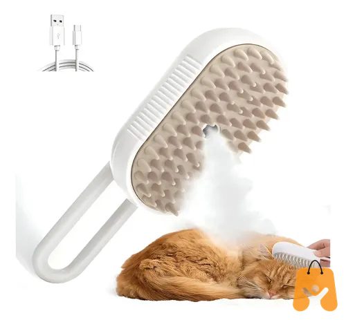 Cepillo a vapor para mascotas